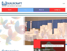 Tablet Screenshot of guildcraftfoam.com
